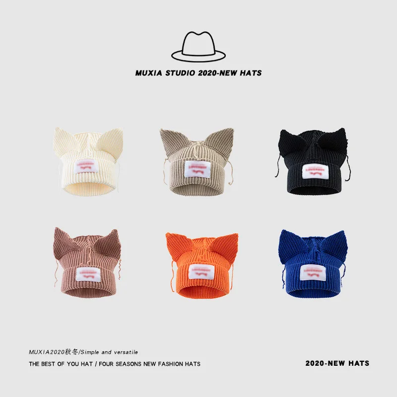 Cute three-dimensional pig ear wool hat children autumn and winter warm parent-child knitted hat
Cute three-dimensional pig ear wool hat children autumn and winter warm parent-child knitted hat