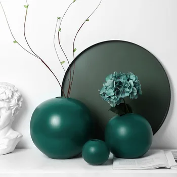 Nordic ins Morandi spherical simple ceramic vase creative home living room soft decoration round flower arrangement ornaments
Nordic ins Morandi spherical simple ceramic vase creative home living room soft decoration round flower arrangement ornaments