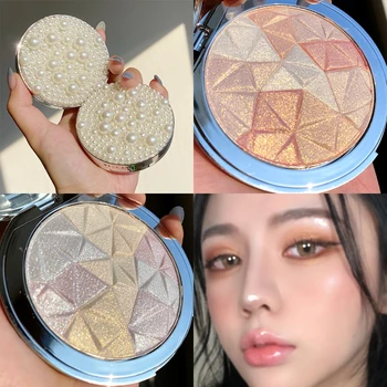 Glitter Highlighter Palette Makeup Face Contour Shimmer Powder Body Base Illuminator Highlight Bronzer Brighten Skin
Glitter Highlighter Palette Makeup Face Contour Shimmer Powder Body Base Illuminator Highlight Bronzer Brighten Skin