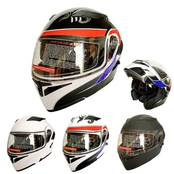 Motorcycle Race Car Helmet Double Lens Modular Helmet Riding Winter Men and Women Warm E-Bike Safety Helmet 902
Motorcycle Race Car Helmet Double Lens Modular Helmet Riding Winter Men and Women Warm E-Bike Safety Helmet 902