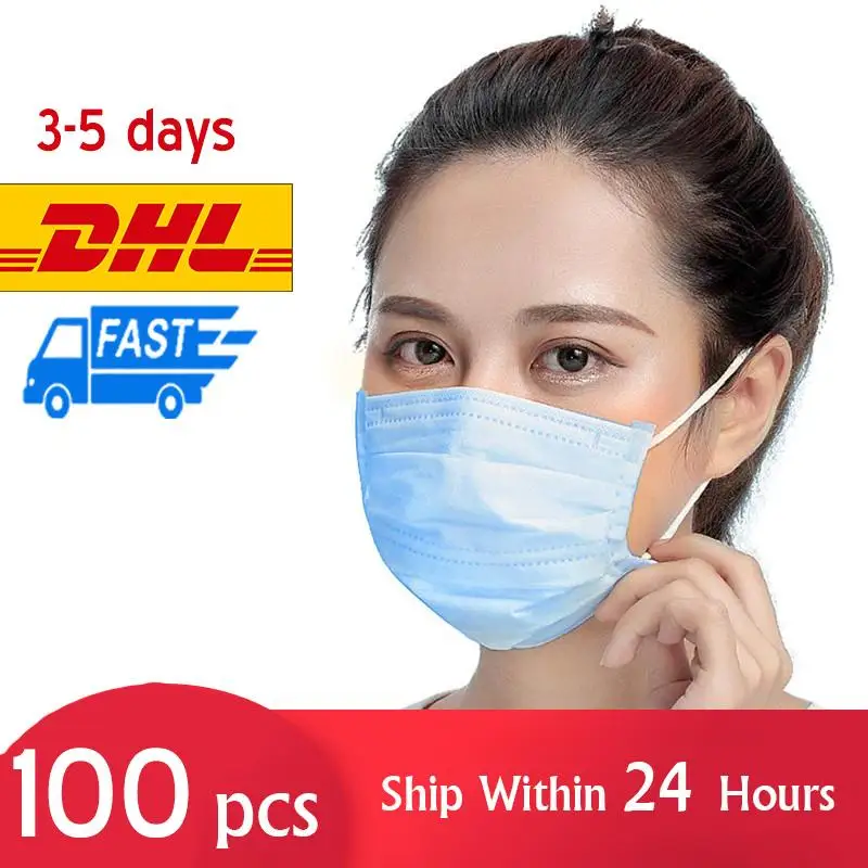 DHL Shipping Disposable Mask 100Pcs Pm2.5 Mask Masker 3 Ply Respirator Ffp3 Face Mask Medical Masks
DHL Shipping Disposable Mask 100Pcs Pm2.5 Mask Masker 3 Ply Respirator Ffp3 Face Mask Medical Masks