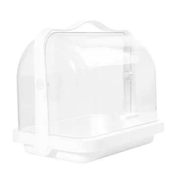 1PC Transparent Cosmetics Storage Box Plastic Handle Portable Pill Box for Home Dorm Organization
1PC Transparent Cosmetics Storage Box Plastic Handle Portable Pill Box for Home Dorm Organization