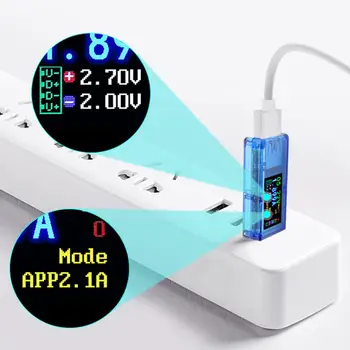 Multifunction AT34 USB 3.0 Color LCD Digital Display Voltmeter Ammeter Multimeter Meter Tester
Multifunction AT34 USB 3.0 Color LCD Digital Display Voltmeter Ammeter Multimeter Meter Tester