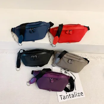 Retro Waist Bags for Women 2020 Female Casual Crossbody Chain Shoulder Messenger Lady Soft PU Leather Multifunction Chest Bag
Retro Waist Bags for Women 2020 Female Casual Crossbody Chain Shoulder Messenger Lady Soft PU Leather Multifunction Chest Bag