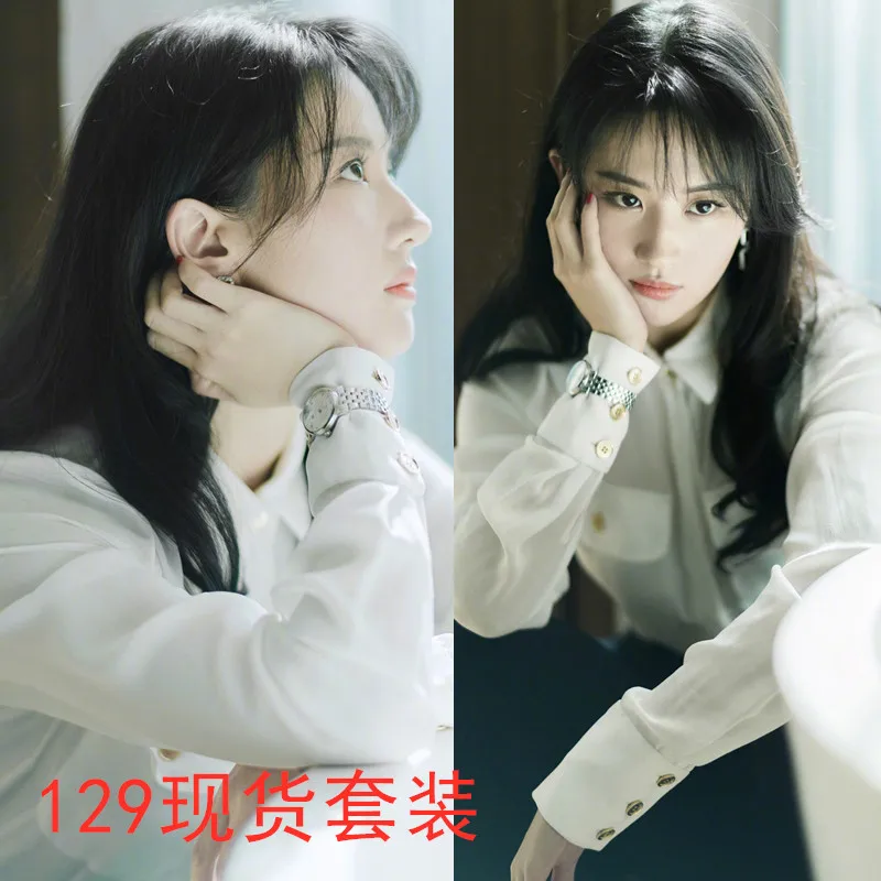 Liu Yifei Star Celebrity Style White Shirt + Simple Black Belt Trousers Two-Piece Set Ol Set
Liu Yifei Star Celebrity Style White Shirt + Simple Black Belt Trousers Two-Piece Set Ol Set