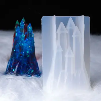 Crystal Epoxy Resin Mold Handmade 3D Castle Modeling Casting Silicone Mould DIY Crafts Jewelry Making Tools
Crystal Epoxy Resin Mold Handmade 3D Castle Modeling Casting Silicone Mould DIY Crafts Jewelry Making Tools