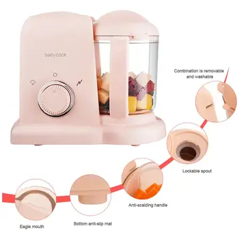 NEW Mini Food Mixer Smoothie Blender Multi-Function Automatic Cooking Mixing Grinding Food Processor European Standard
NEW Mini Food Mixer Smoothie Blender Multi-Function Automatic Cooking Mixing Grinding Food Processor European Standard