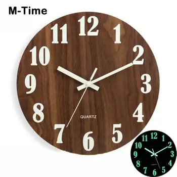 3D Luminous Hanging Clocks Modern Watches Night Lights Decoration DIY Wood Wall Clock Brief Digital Number Quiet Glow Dark 
3D Luminous Hanging Clocks Modern Watches Night Lights Decoration DIY Wood Wall Clock Brief Digital Number Quiet Glow Dark