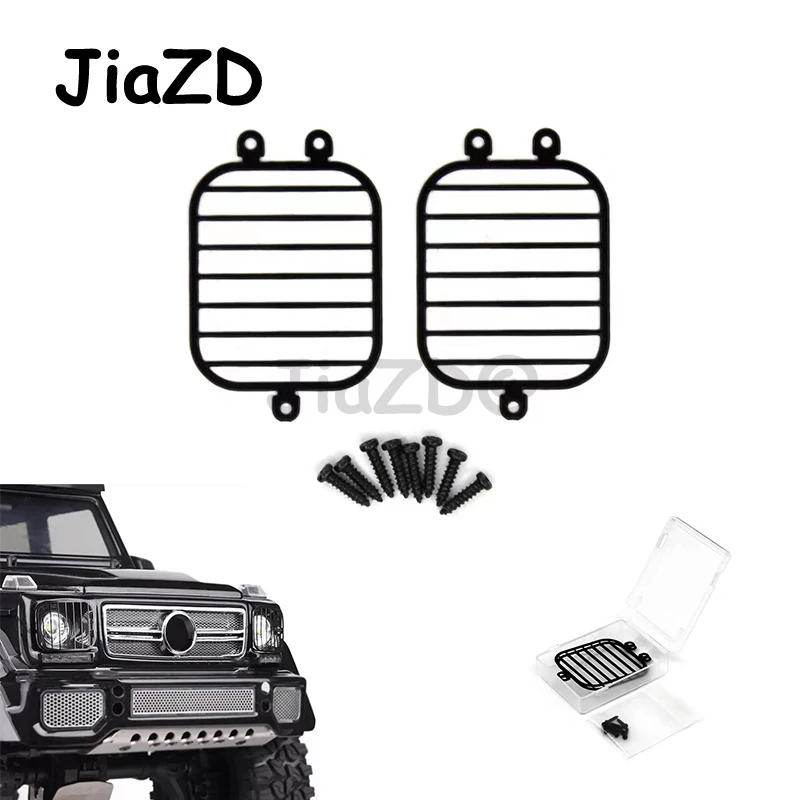 1 Set Metal Headlight Lampshade For 1/10 RC Crawler Car Traxxas TRX6 6X6 G63 TRX4 G500 OP Accessories Part Y09
1 Set Metal Headlight Lampshade For 1/10 RC Crawler Car Traxxas TRX6 6X6 G63 TRX4 G500 OP Accessories Part Y09