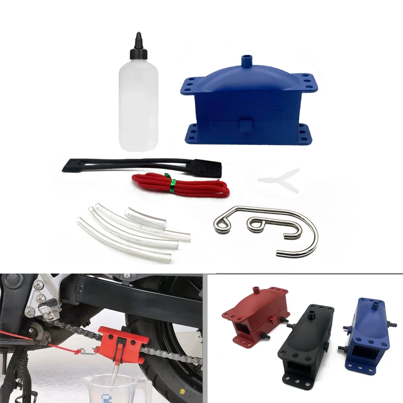 Premium Chain Cleaning & Lube Device Lubricating Kit Set For Honda CB400 For Kawasaki Z750 Z800 For YAMAHA MT07 MT09 MT10 R1
Premium Chain Cleaning & Lube Device Lubricating Kit Set For Honda CB400 For Kawasaki Z750 Z800 For YAMAHA MT07 MT09 MT10 R1