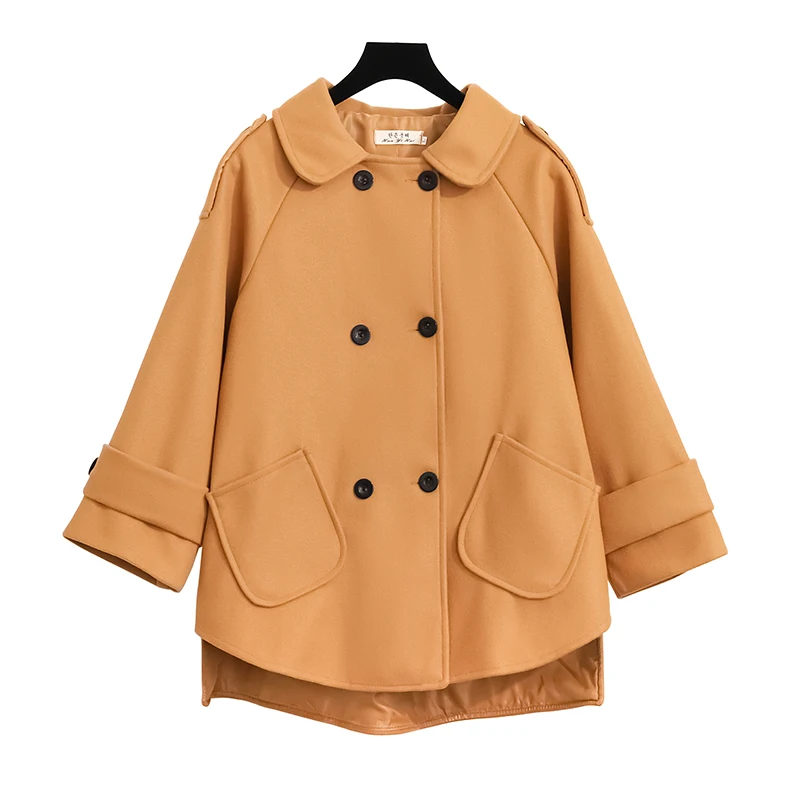 2019 New Elegant Turn Down Collar Winter Warm Woolen Women Coat Jackets Female Casual Clothing Fashion Women Slim Overcoat
2019 New Elegant Turn Down Collar Winter Warm Woolen Women Coat Jackets Female Casual Clothing Fashion Women Slim Overcoat
