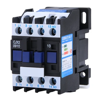 1pc AC contactor CJX2-0910 NO Contact 3-Phase DIN Rail Mount Electric Power 50Hz 3 Phase 220-230V Coil
1pc AC contactor CJX2-0910 NO Contact 3-Phase DIN Rail Mount Electric Power 50Hz 3 Phase 220-230V Coil