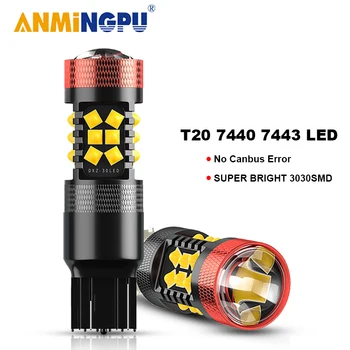 ANMINGPU 2x Signal Lamp T20 7443 7440 Led W21W W21/5W WY21W Canbus 3030SMD T25 3157 Led P27/7W 3156 P27W Turn Signal Lights
ANMINGPU 2x Signal Lamp T20 7443 7440 Led W21W W21/5W WY21W Canbus 3030SMD T25 3157 Led P27/7W 3156 P27W Turn Signal Lights