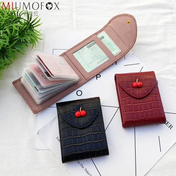 Genuine Leather Women Card Holder Wallet Alligator Pattern Refined and Simple Driver's License Card Cover Bank Credit Cards Case
Genuine Leather Women Card Holder Wallet Alligator Pattern Refined and Simple Driver's License Card Cover Bank Credit Cards Case