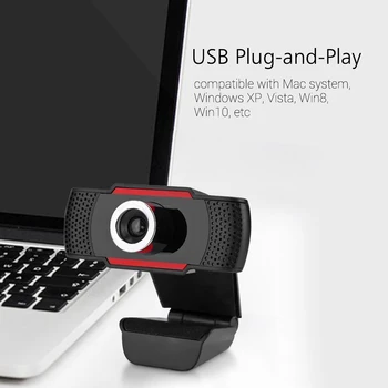 1080P/720P HD Webcam USB Plug-and-Play Laptop Computer Camera Clip-on PC Web Camera Auto Focus Built-in Microphone for Live
1080P/720P HD Webcam USB Plug-and-Play Laptop Computer Camera Clip-on PC Web Camera Auto Focus Built-in Microphone for Live