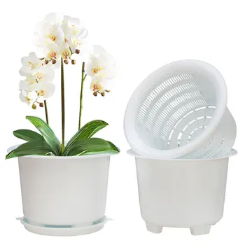 Succulent Plant Flower Pot Plastic Holder Thickened Round High Waist Nursery Seed Storage Pot Container Garden Decoration
Succulent Plant Flower Pot Plastic Holder Thickened Round High Waist Nursery Seed Storage Pot Container Garden Decoration