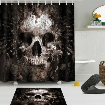 Toilet Seat Cushion Polyester 4pcs/Set Bathroom Mat Set Skull Hallloween Rug Fashion Toilet Seat Cover Carpets Party Favor
Toilet Seat Cushion Polyester 4pcs/Set Bathroom Mat Set Skull Hallloween Rug Fashion Toilet Seat Cover Carpets Party Favor