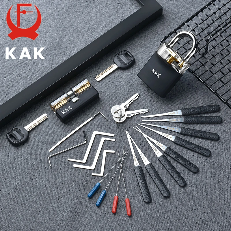 KAK Padlock with keys Locksmith Tools Visible Cutaway Training Practice Lock Pick Broken Key Removing Hooks Hand Tools Hardware
KAK Padlock with keys Locksmith Tools Visible Cutaway Training Practice Lock Pick Broken Key Removing Hooks Hand Tools Hardware