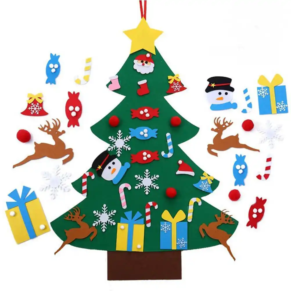 felt christmas tree felt christmas tree diy christmas tree with