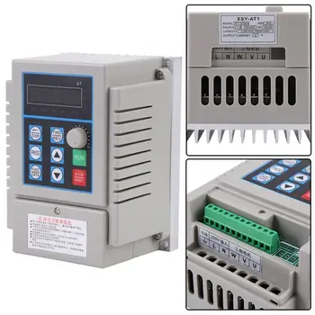 1pc AC 220V 0.75kW Variable Frequency Drive VFD Controller Inverter Motor Drive Single Phrase 
1pc AC 220V 0.75kW Variable Frequency Drive VFD Controller Inverter Motor Drive Single Phrase