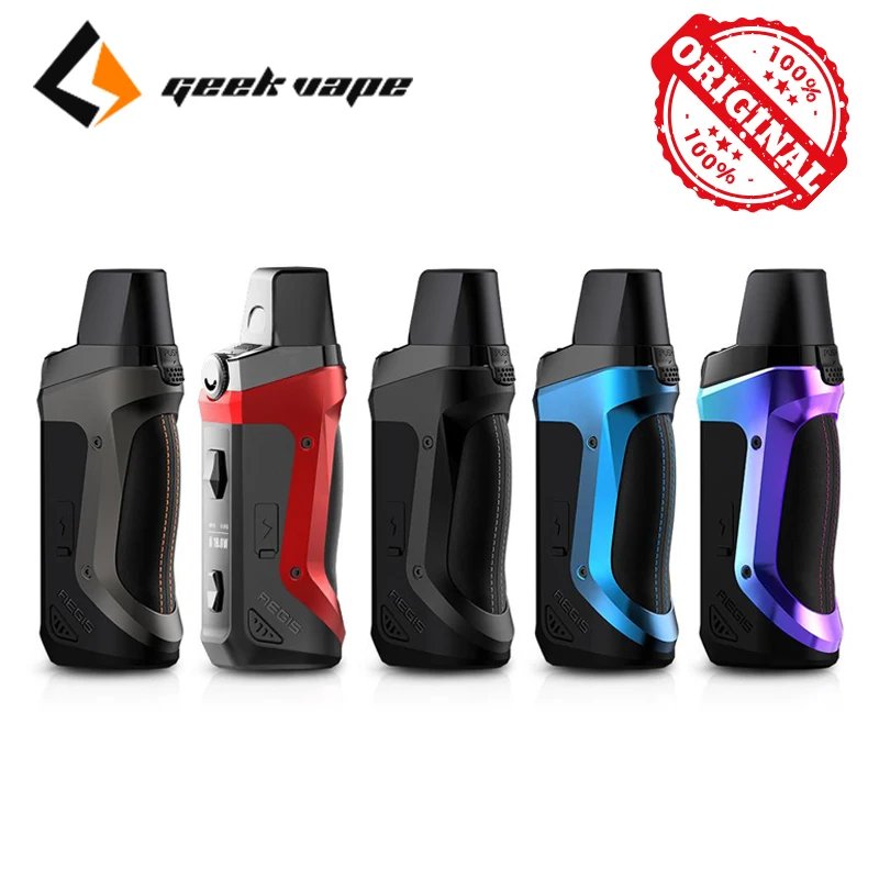 2PCS!!Geekvape Aegis Boost Vape Pod Mod Kit 3.7ml Atomizer MTL DTL Tank capacity 1500mAh battery Electronic Cigarettes
2PCS!!Geekvape Aegis Boost Vape Pod Mod Kit 3.7ml Atomizer MTL DTL Tank capacity 1500mAh battery Electronic Cigarettes