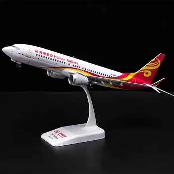 Assembled Aircraft Model Boeing B737MAX8 China Hainan Airlines Gift Ornaments ABS Material with Landing Gear Airplane Model Toys 
Assembled Aircraft Model Boeing B737MAX8 China Hainan Airlines Gift Ornaments ABS Material with Landing Gear Airplane Model Toys