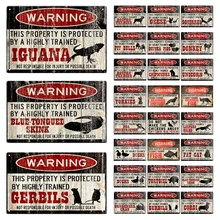 Blue Tongue Skink Duck Rabbit Etc Warning Funny Metal Sign Accessories Animal Aluminum Metal Sign for Zoo Pet Shop farmhouse
Blue Tongue Skink Duck Rabbit Etc Warning Funny Metal Sign Accessories Animal Aluminum Metal Sign for Zoo Pet Shop farmhouse