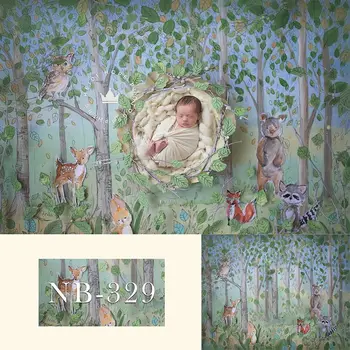 Animals jungle forest background for photo studio newborn baby shower trees backdrop for photography video portrait photo shoot
Animals jungle forest background for photo studio newborn baby shower trees backdrop for photography video portrait photo shoot