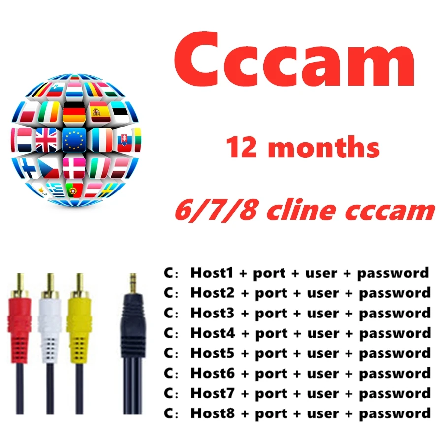 2020 Fixed fast Test shipment Cccam 6/7/8 lines Europe HD Support Server Italy Spain Arab Cline DVB -S2 Satellite receiver
2020 Fixed fast Test shipment Cccam 6/7/8 lines Europe HD Support Server Italy Spain Arab Cline DVB -S2 Satellite receiver