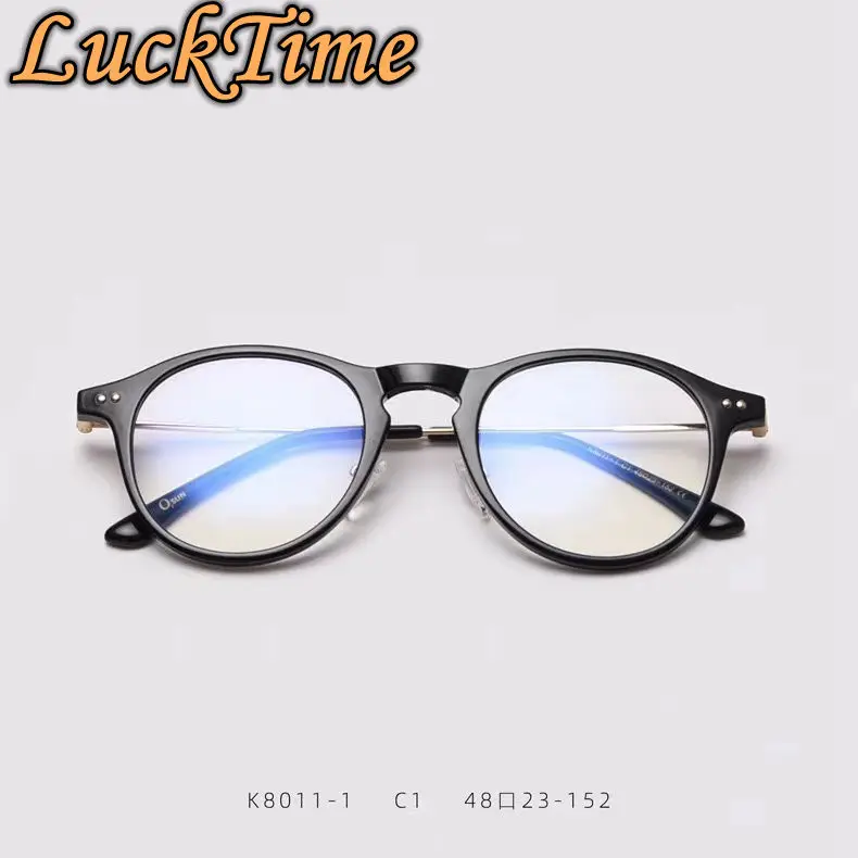 LuckTime Fashion Net Red Anti-Bluish Glasses Frame Retro Round Myopia Frame Men Women Casual Optical Eyeglass frames #8011
LuckTime Fashion Net Red Anti-Bluish Glasses Frame Retro Round Myopia Frame Men Women Casual Optical Eyeglass frames #8011