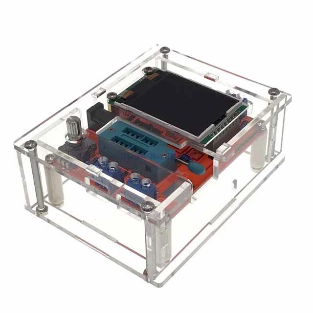 A6-- GM328 Transistor Tester Diode Capacitance ESR Meter PWM Square Wave Signal Generator with Clear Acrylic
A6-- GM328 Transistor Tester Diode Capacitance ESR Meter PWM Square Wave Signal Generator with Clear Acrylic