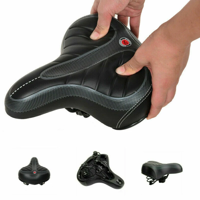 Comfortable Wide Big Bum Bike Bicycle Gel Cruiser Extra Sporty Soft Pad Saddle Seat Suitable For Any Type Of Bike
Comfortable Wide Big Bum Bike Bicycle Gel Cruiser Extra Sporty Soft Pad Saddle Seat Suitable For Any Type Of Bike
