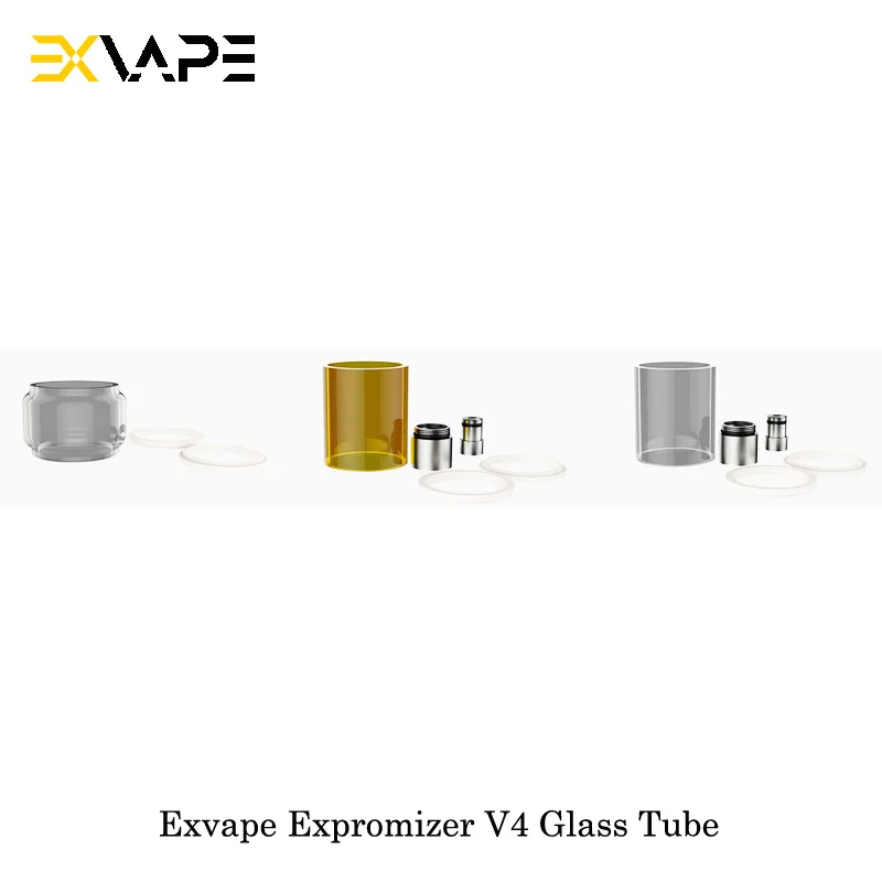 Original Exvape Expromizer V4 MTL RTA Glass Tube Bubble/Acrylic/Pyrex Glass Tube 4ML Capacity For Expromizer V4 Vape
Original Exvape Expromizer V4 MTL RTA Glass Tube Bubble/Acrylic/Pyrex Glass Tube 4ML Capacity For Expromizer V4 Vape