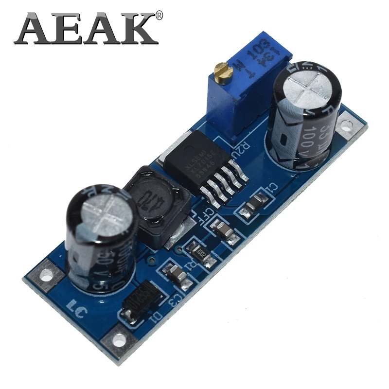 AEAK XL7015 5V-80V DC-DC 0.8A Dc converter Step-down module Wide voltage input XL7005A LM2596
AEAK XL7015 5V-80V DC-DC 0.8A Dc converter Step-down module Wide voltage input XL7005A LM2596