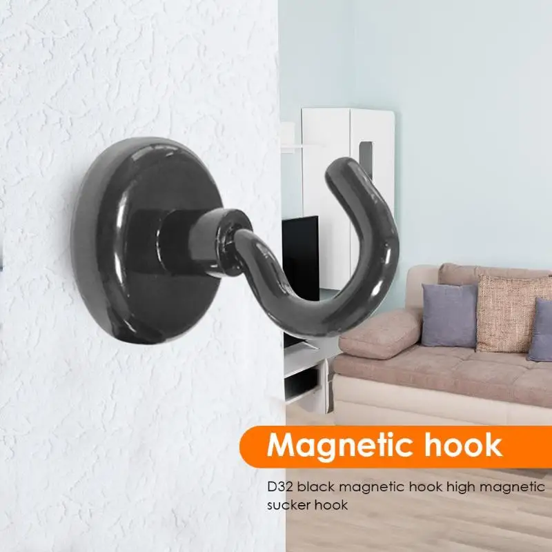 D32 Strong Heavy Duty Neodymium Magnet Refrigerator Surfaces Mini Magnetic Hook Permanent Magnet Material long Service Life
D32 Strong Heavy Duty Neodymium Magnet Refrigerator Surfaces Mini Magnetic Hook Permanent Magnet Material long Service Life