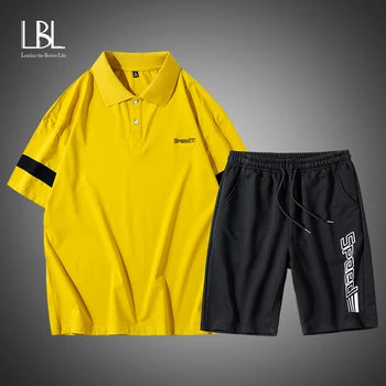 2020 Summer 100% Cotton Tracksuit Mens Short Sleeve Polos shirts Set Casual Solid Color Mens Polos Shirts Fashion Male Tops Sets
2020 Summer 100% Cotton Tracksuit Mens Short Sleeve Polos shirts Set Casual Solid Color Mens Polos Shirts Fashion Male Tops Sets