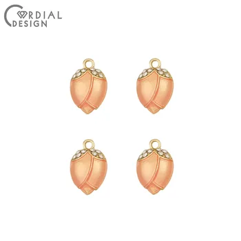 Cordial Design 100Pcs 10*14MM Jewelry Accessories/DIY Making/Paint Effect/Pendant/Hand Made/Peach Shape/Charms/Earring Findings
Cordial Design 100Pcs 10*14MM Jewelry Accessories/DIY Making/Paint Effect/Pendant/Hand Made/Peach Shape/Charms/Earring Findings