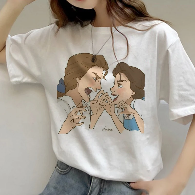 Tops Female Harajuku Fun Jasmine Princess Cartoon Print Summer Short Sleeve Fashion Loose Turtleneck O-neck Casual Women T-Shirt
Tops Female Harajuku Fun Jasmine Princess Cartoon Print Summer Short Sleeve Fashion Loose Turtleneck O-neck Casual Women T-Shirt