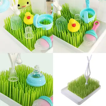 Baby Bottle Countertop Drying Rack Creative Lawn Shape Utensils Drying Holder GXMB
Baby Bottle Countertop Drying Rack Creative Lawn Shape Utensils Drying Holder GXMB