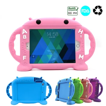 Kid-Friendly Silicone Case for iPad Mini 1/2/3/4 Shockproof Cover Tablet Case for iPad mini 7.9'' with Handle
Kid-Friendly Silicone Case for iPad Mini 1/2/3/4 Shockproof Cover Tablet Case for iPad mini 7.9'' with Handle