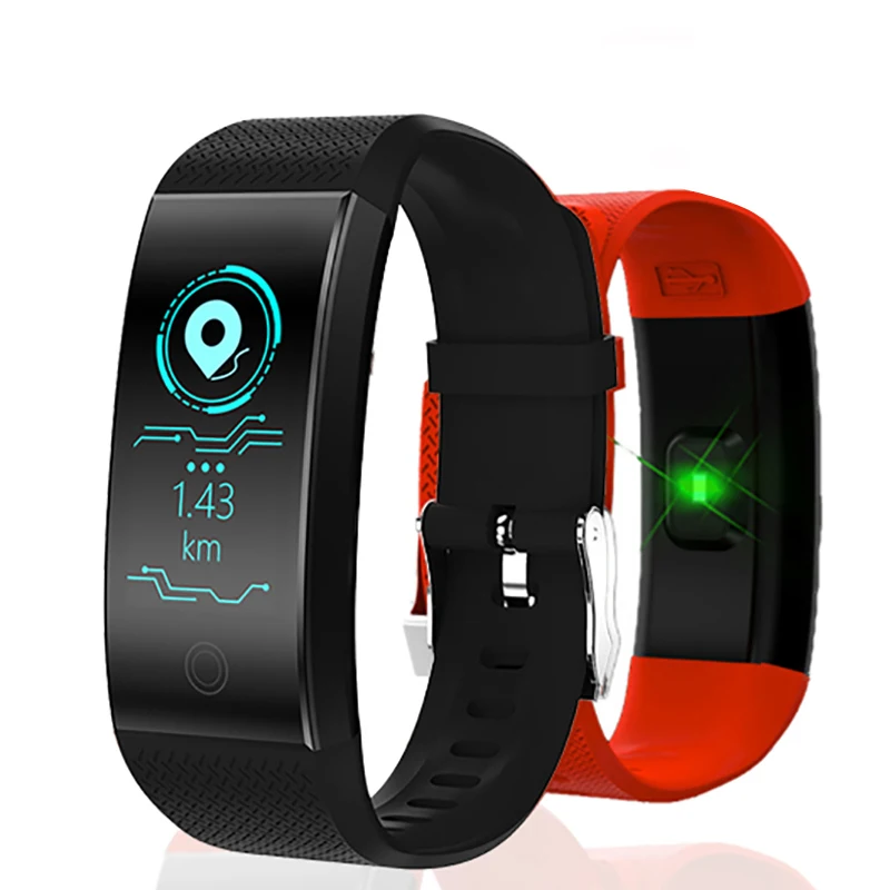 QW18 Color Screen Smart Bracelet Heart Rate Monitor IP68 Waterproof Fitness Tracker Smart Band Bluetooth 4.0 Sports Wristbands
QW18 Color Screen Smart Bracelet Heart Rate Monitor IP68 Waterproof Fitness Tracker Smart Band Bluetooth 4.0 Sports Wristbands