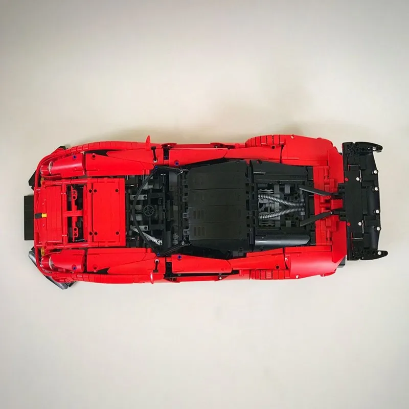 New MOC SERIES MAZDA RX-7 Super Racing Car lepines Technic Model Kits Building Blocks Bricks Toys Kid birthday Gift MOC 22346 MAZDA RX-7 by KD123 with 2351 pieces