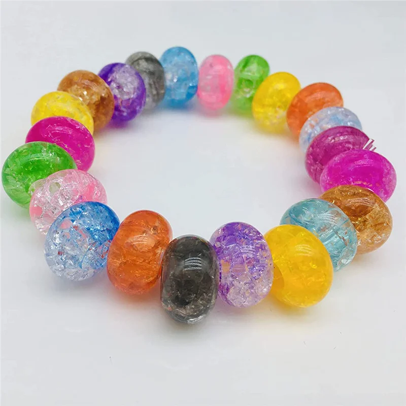 10Pcs Color Crackle Ice Flower European Large Hole Spacer Charms Pony Beads Fit Original Pandora Bracelet Necklace Craft Jewelry
10Pcs Color Crackle Ice Flower European Large Hole Spacer Charms Pony Beads Fit Original Pandora Bracelet Necklace Craft Jewelry