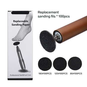 100pcs/box Replace Foot Files Sanding Cloth Paper Pedicure Feet Foot Care Tool File vCalluses-Remover Dead Skin Foot Rasp Refill
100pcs/box Replace Foot Files Sanding Cloth Paper Pedicure Feet Foot Care Tool File vCalluses-Remover Dead Skin Foot Rasp Refill