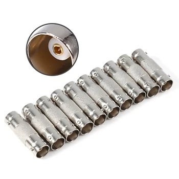 10Pcs BNC Female To BNC Female Connector Couplers Adapter For CCTV Video Camera Audio Applications
10Pcs BNC Female To BNC Female Connector Couplers Adapter For CCTV Video Camera Audio Applications