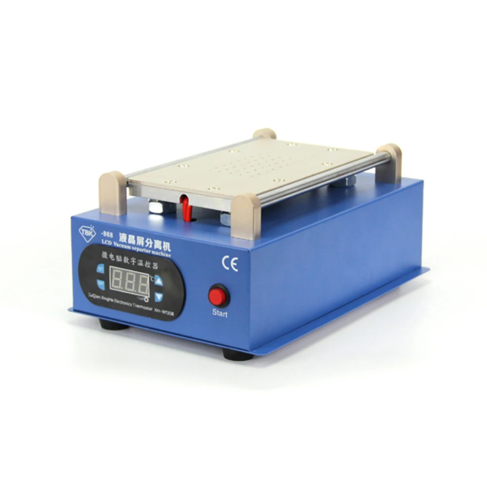 Manual Vacuum Separator LCD Screen Separation Of Mobile Phone 7 Inch TBK-988 Built-in Vacuum Pump Touch Screen Separator Machine
Manual Vacuum Separator LCD Screen Separation Of Mobile Phone 7 Inch TBK-988 Built-in Vacuum Pump Touch Screen Separator Machine