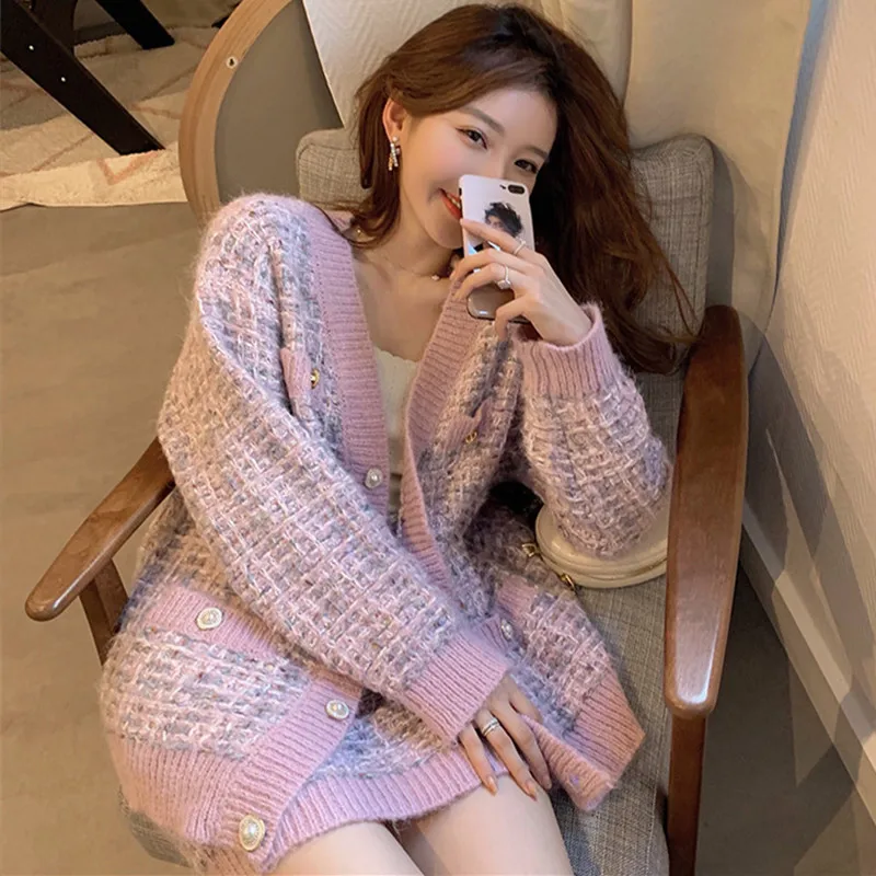 High Quality Fall Winter Sweater Suits Knit Two 2 Piece Set Casual Single Breasted Sweater Cardigan+Bodycon Mini Skirt Suit Lady
High Quality Fall Winter Sweater Suits Knit Two 2 Piece Set Casual Single Breasted Sweater Cardigan+Bodycon Mini Skirt Suit Lady