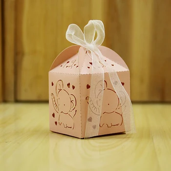 50pcs Cute Elephant Gift Box Nougat Cookie Boxes Candy Hollow Heart Cake Baking Cartoon Paper Packaging Bags
50pcs Cute Elephant Gift Box Nougat Cookie Boxes Candy Hollow Heart Cake Baking Cartoon Paper Packaging Bags