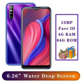 A9 Global Version MTK6580 4G RAM 64G ROM smartphones 5MP+13MP 6.26" Water Drop screen Android Mobile Phones Face id Unlocked
A9 Global Version MTK6580 4G RAM 64G ROM smartphones 5MP+13MP 6.26" Water Drop screen Android Mobile Phones Face id Unlocked