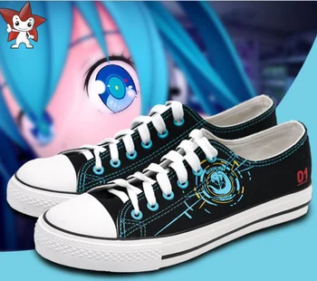 Hatsune Miku cos VOCALOID shoes canvas fashion comfortable shoes casual men and women college anime cartoon students low help
Hatsune Miku cos VOCALOID shoes canvas fashion comfortable shoes casual men and women college anime cartoon students low help